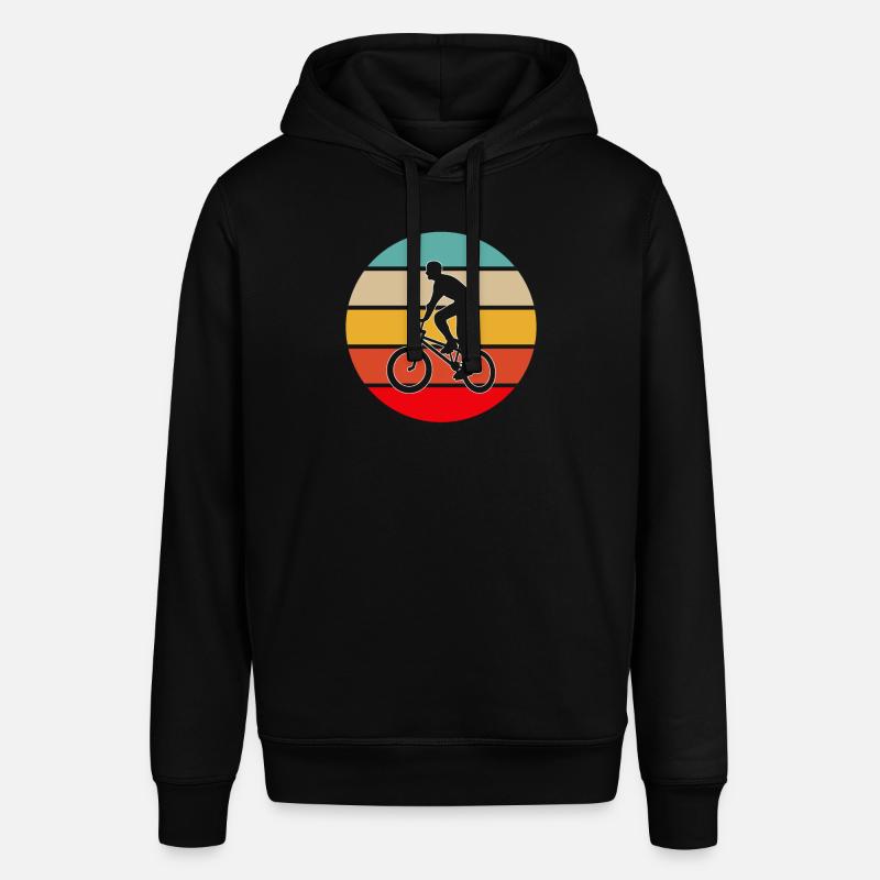 BMX retro - Stanley/Stella SOUNDER Unisex Hoodie - black