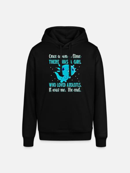 Axolotl - Stanley/Stella Unisex Hoodie SOUNDER - Schwarz