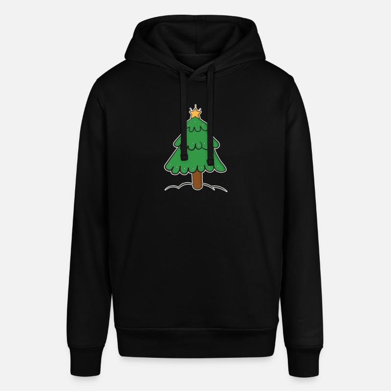 Arbre de Noël - Sweat à capuche SOUNDER Stanley/Stella Unisexe - noir
