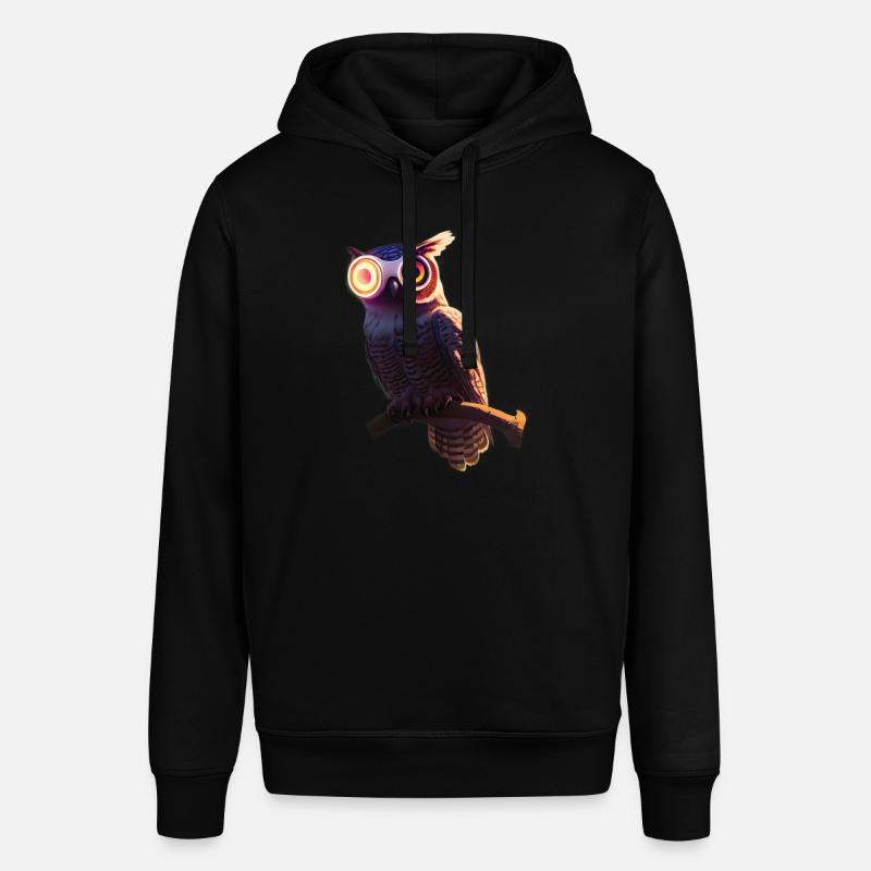 Robot Owl Hybride Être - Sweat à capuche SOUNDER Stanley/Stella Unisexe - noir