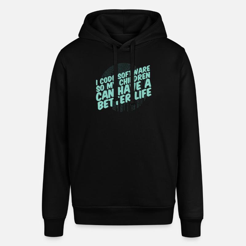 Developer Coder Programmer Parent - Stanley/Stella SOUNDER Unisex Hoodie - black