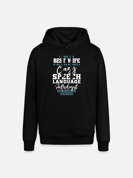 Speech Therapist Therapy Assistant - Stanley/Stella SOUNDER Unisex Hoodie - black