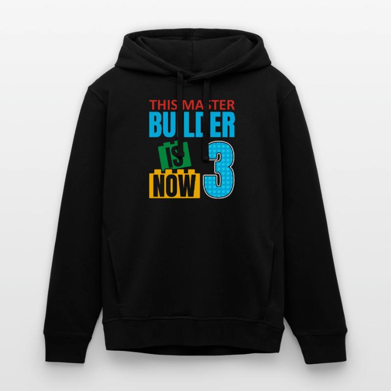 This builder is now 3, toy blocks 3. Stanley/Stella SOUNDER Unisex Hoodie