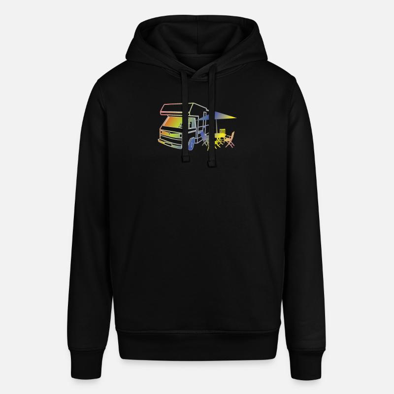 Camper Gift Idea Camping - Sweat à capuche SOUNDER Stanley/Stella Unisexe - noir