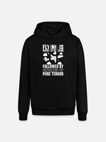 Pilot Flugzeug - Stanley/Stella Unisex Hoodie SOUNDER - Schwarz