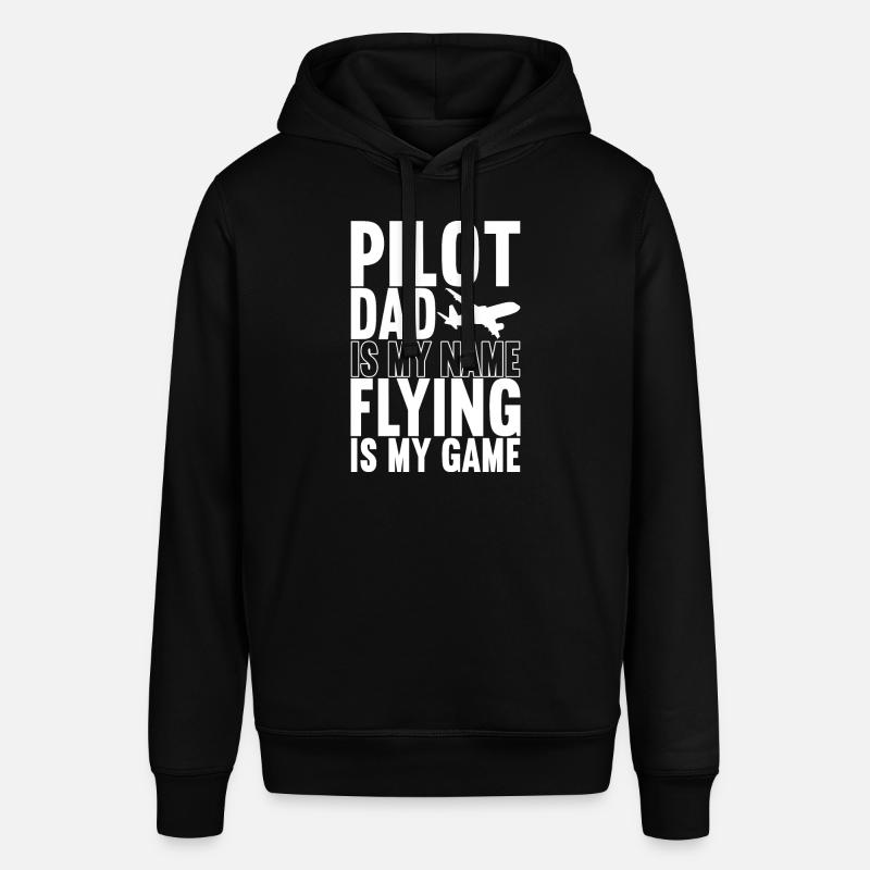 Pilot Flugzeug - Stanley/Stella Unisex Hoodie SOUNDER - Schwarz