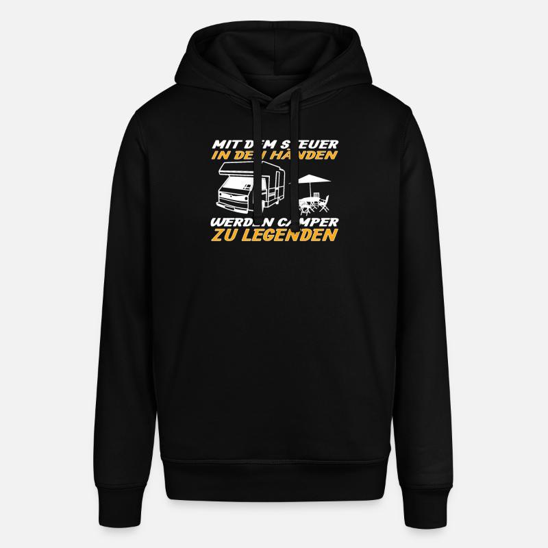 Camper Gift Idea Camping - Sweat à capuche SOUNDER Stanley/Stella Unisexe - noir