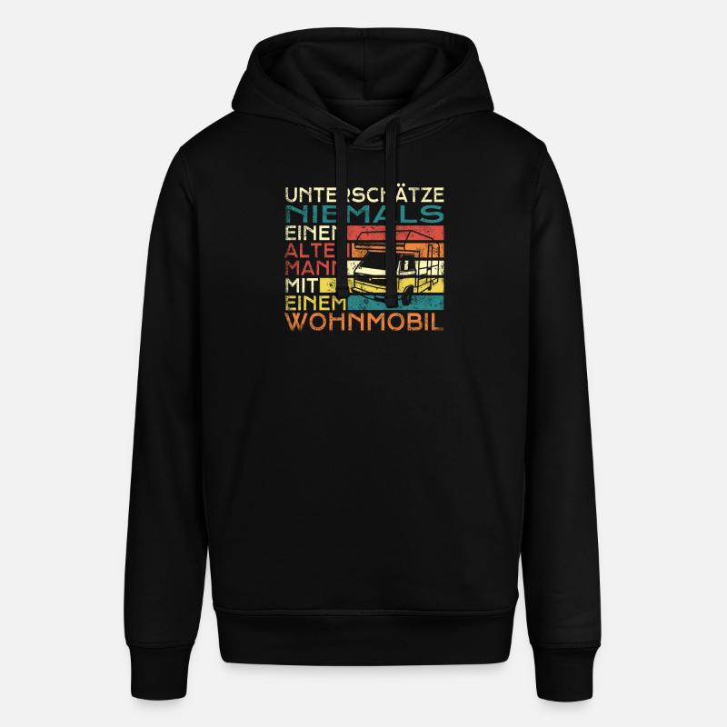 Camper Gift Idea Camping - Sweat à capuche SOUNDER Stanley/Stella Unisexe - noir