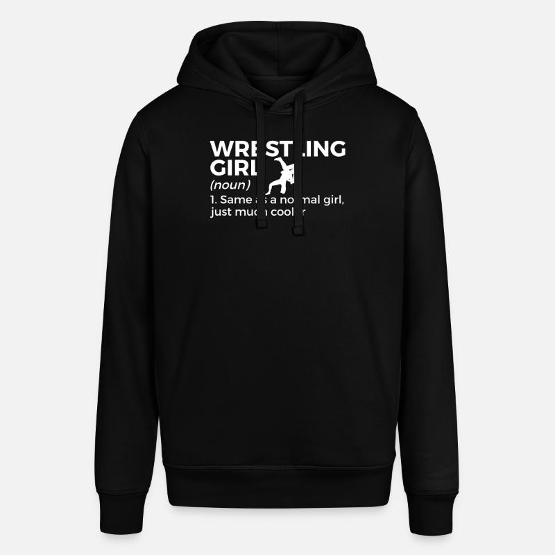 Lutte - Sweat à capuche SOUNDER Stanley/Stella Unisexe - noir