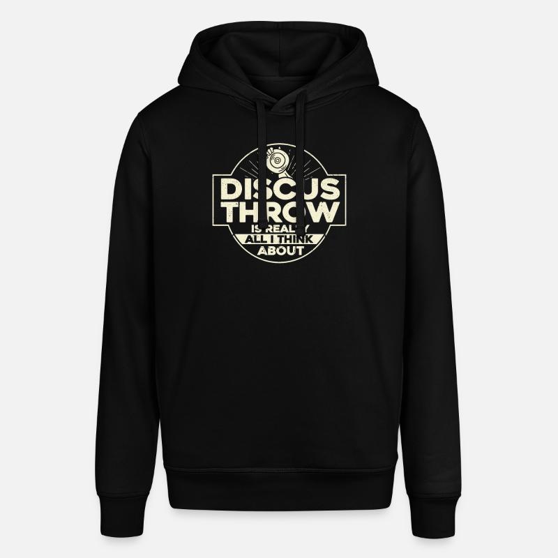 Diskuswerfen Diskuswerfer Geschenk - Stanley/Stella Unisex Hoodie SOUNDER - Schwarz