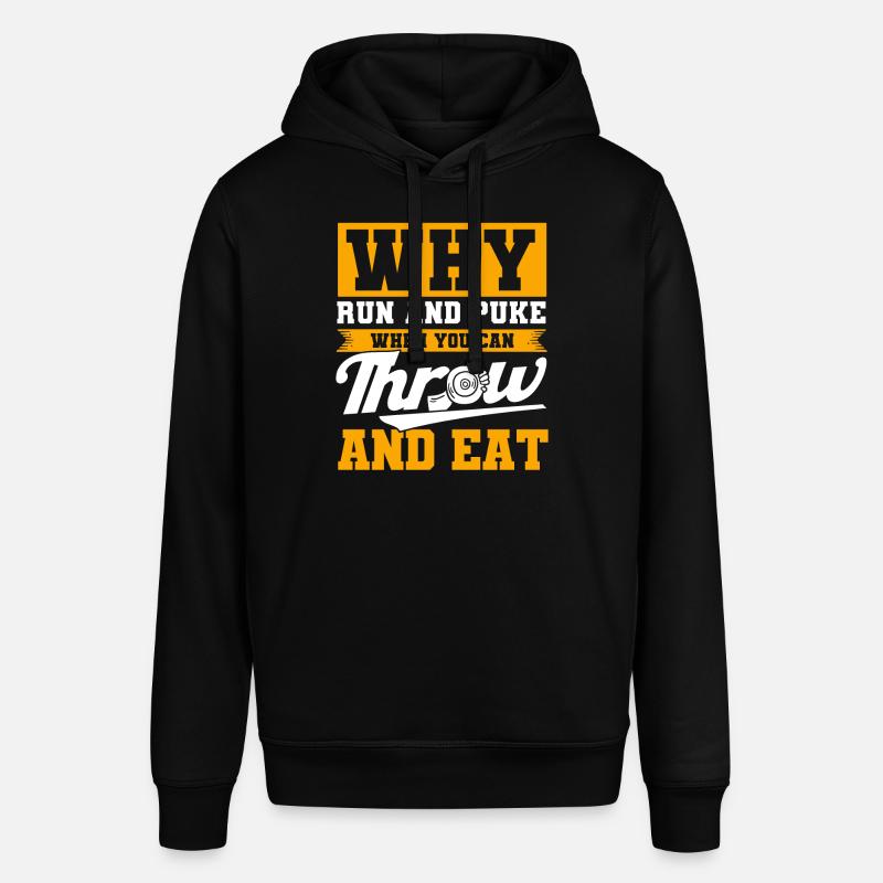 Diskuswerfen Diskuswerfer Geschenk - Stanley/Stella Unisex Hoodie SOUNDER - Schwarz