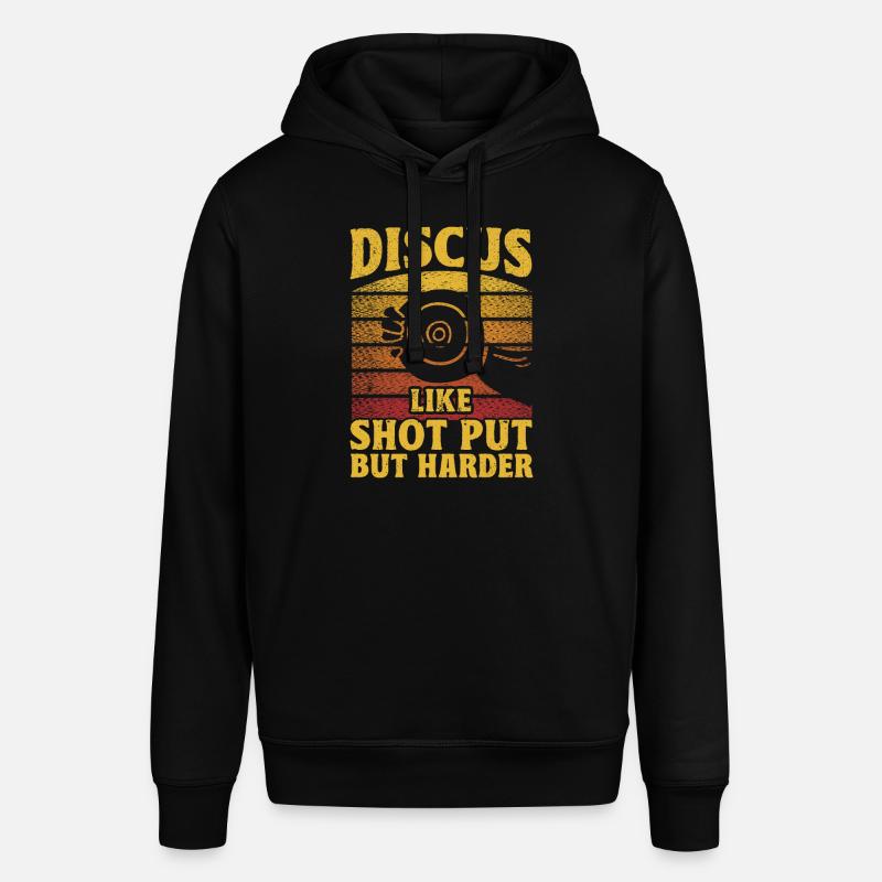 Diskuswerfen Diskuswerfer Geschenk - Stanley/Stella Unisex Hoodie SOUNDER - Schwarz