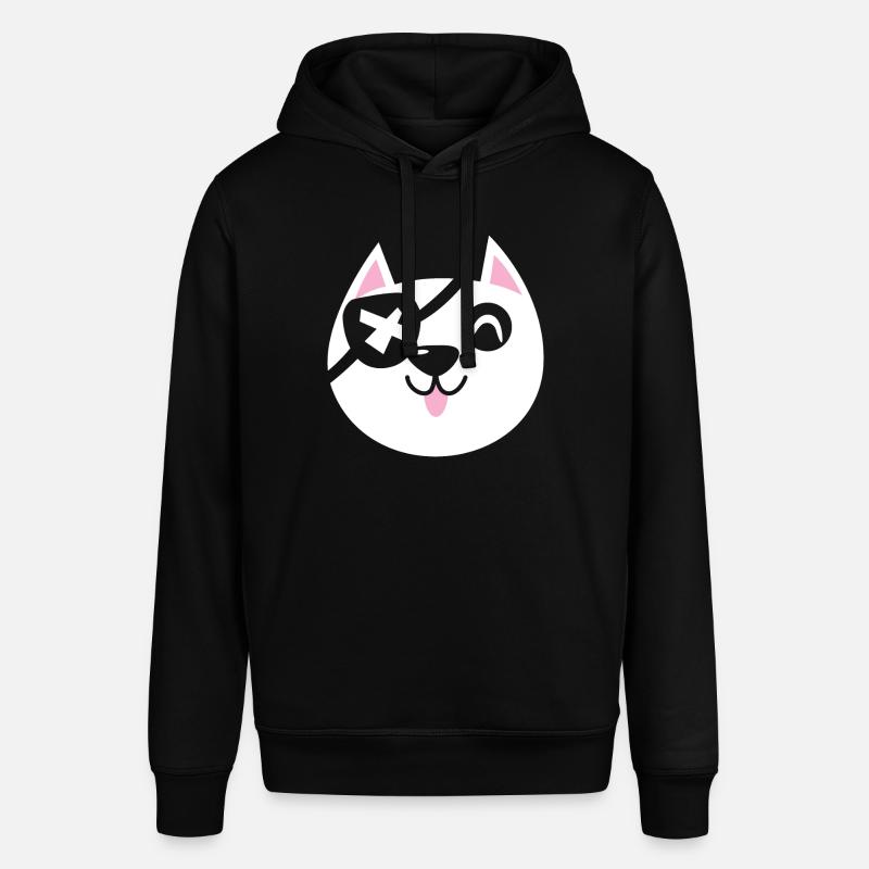 Chat pirate - Sweat à capuche SOUNDER Stanley/Stella Unisexe - noir