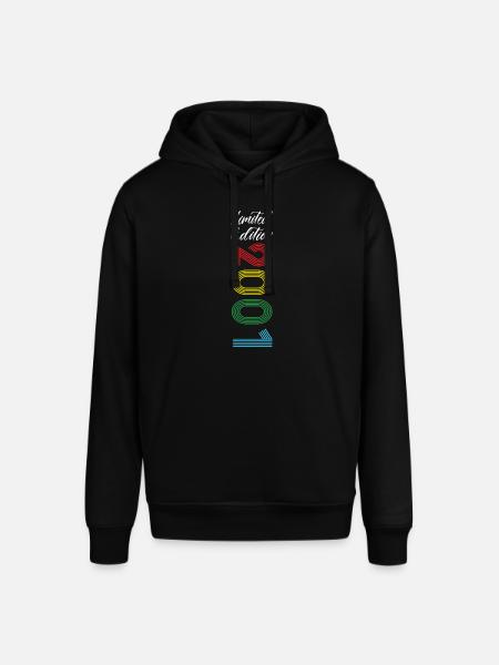 Limited Edition 2001 - Stanley/Stella Unisex Hoodie SOUNDER - Schwarz