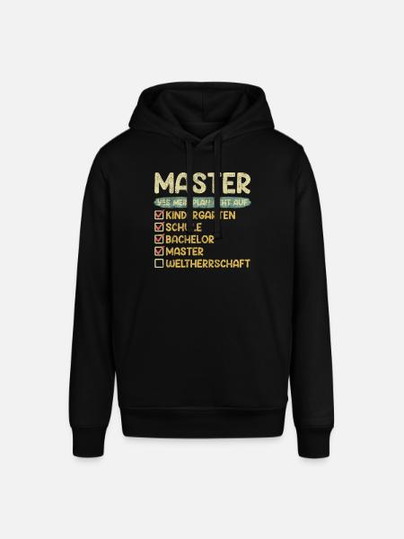 Baccalauréat en école maternelle Master - Sweat à capuche SOUNDER Stanley/Stella Unisexe - noir