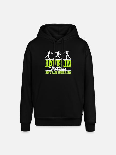 Speer wirft Leichtathletikwerke - Stanley/Stella Unisex Hoodie SOUNDER - Schwarz