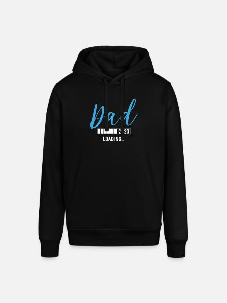 Dad Loading Shirt Geschenk - Stanley/Stella Unisex Hoodie SOUNDER - Schwarz