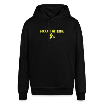 Mountainbike - Stanley/Stella Unisex Hoodie SOUNDER - Schwarz - Vorne - Alina (178cm) & Michal (187cm)