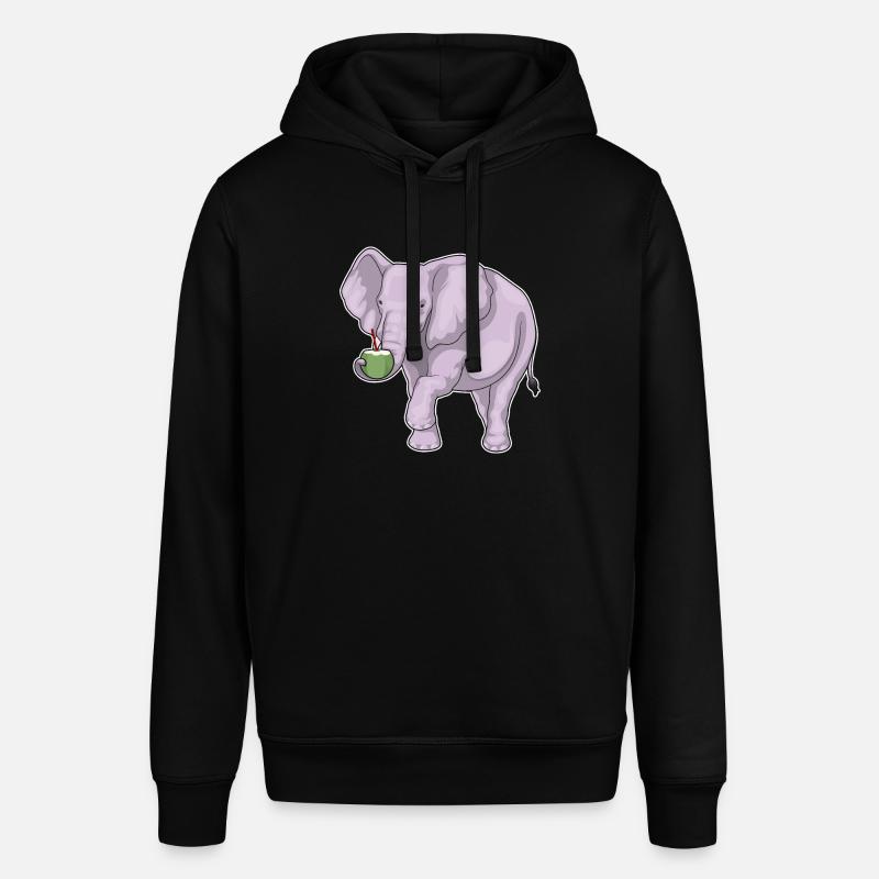 Éléphant Noix de - Sweat à capuche SOUNDER Stanley/Stella Unisexe - noir