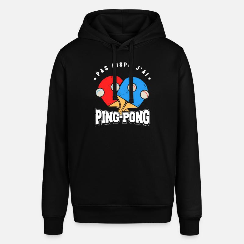 J'ai Ping Pong - Sweat à capuche SOUNDER Stanley/Stella Unisexe - noir