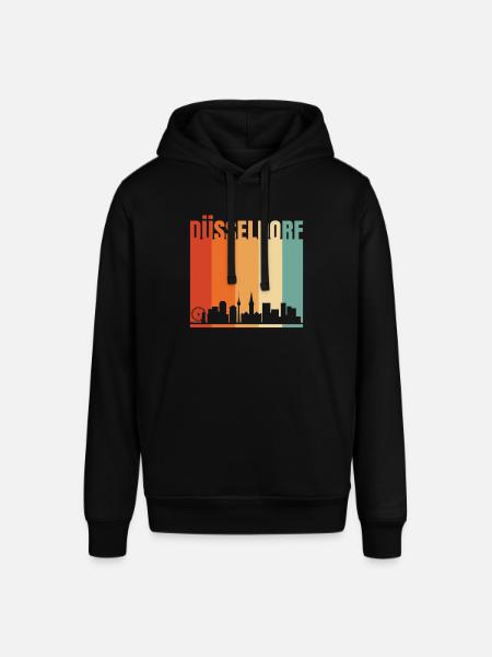 Dusseldorf - Stanley/Stella SOUNDER Unisex Hoodie - black