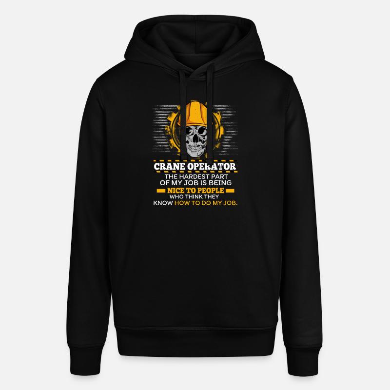 Cadeau de grutier - Sweat à capuche SOUNDER Stanley/Stella Unisexe - noir