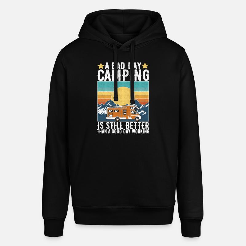 Camping Camping-car - Sweat à capuche SOUNDER Stanley/Stella Unisexe - noir