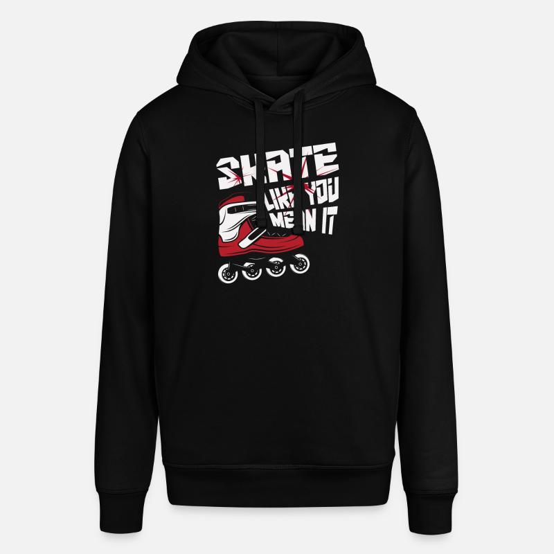 Inline Skating Inline Skating Gift - Stanley/Stella SOUNDER Unisex Hoodie - black