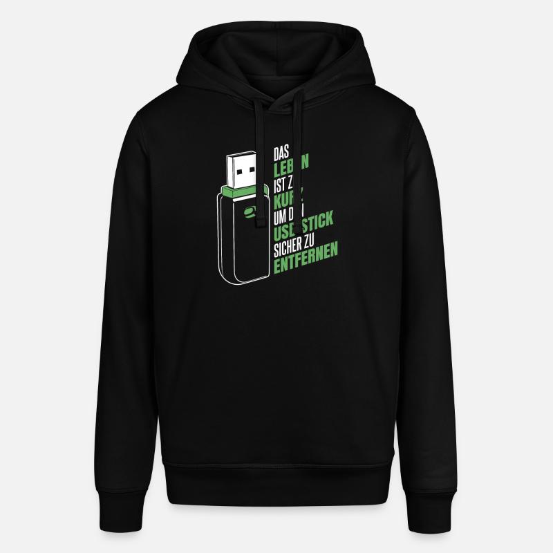 Entwickler Coder Programmierer USB - Stanley/Stella Unisex Hoodie SOUNDER - Schwarz