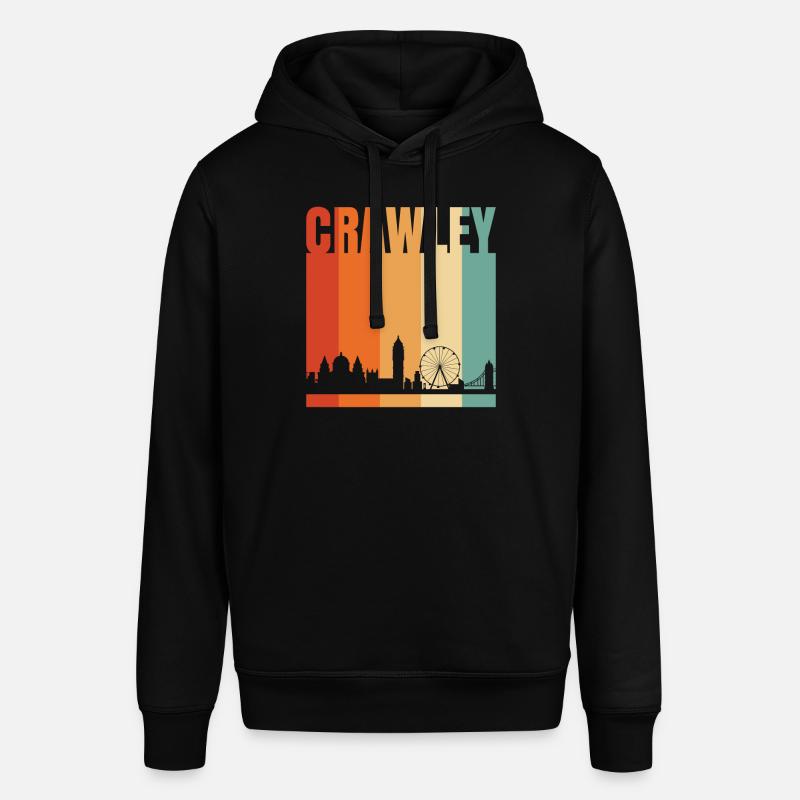 Crawley - Sweat à capuche SOUNDER Stanley/Stella Unisexe - noir