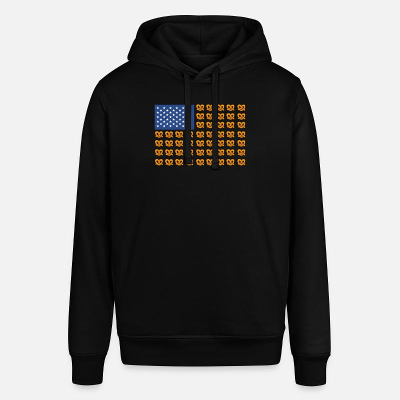 Conception de bretzels américains - Sweat à capuche SOUNDER Stanley/Stella Unisexe - noir