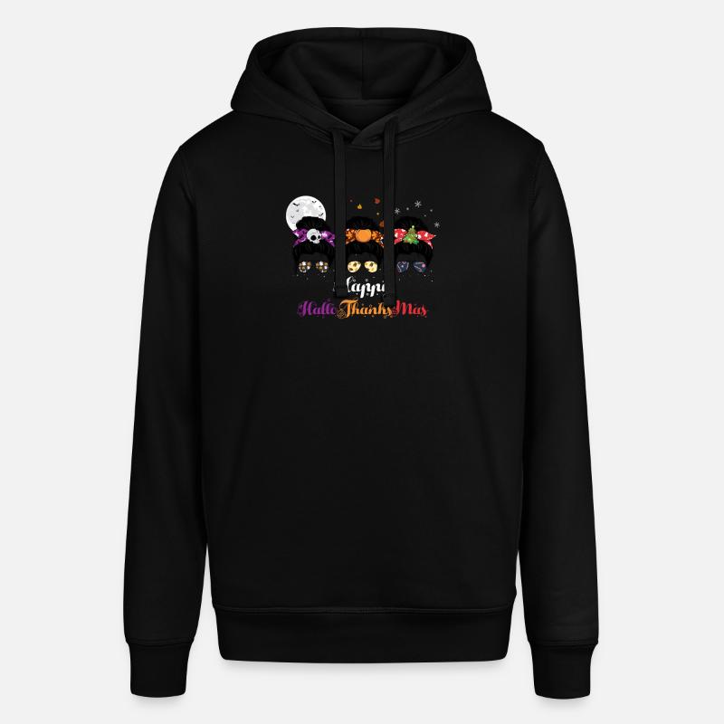 Joyeux Noël HelloThanksMas Halloween - Sweat à capuche SOUNDER Stanley/Stella Unisexe - noir