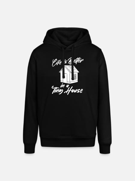 Tiny House - Stanley/Stella Unisex Hoodie SOUNDER - Schwarz