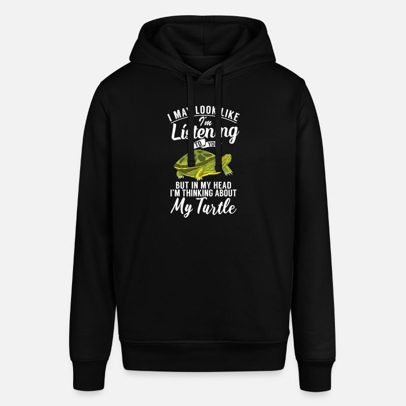 Turtle Owner Gift Turtle Lover - Sweat à capuche SOUNDER Stanley/Stella Unisexe - noir