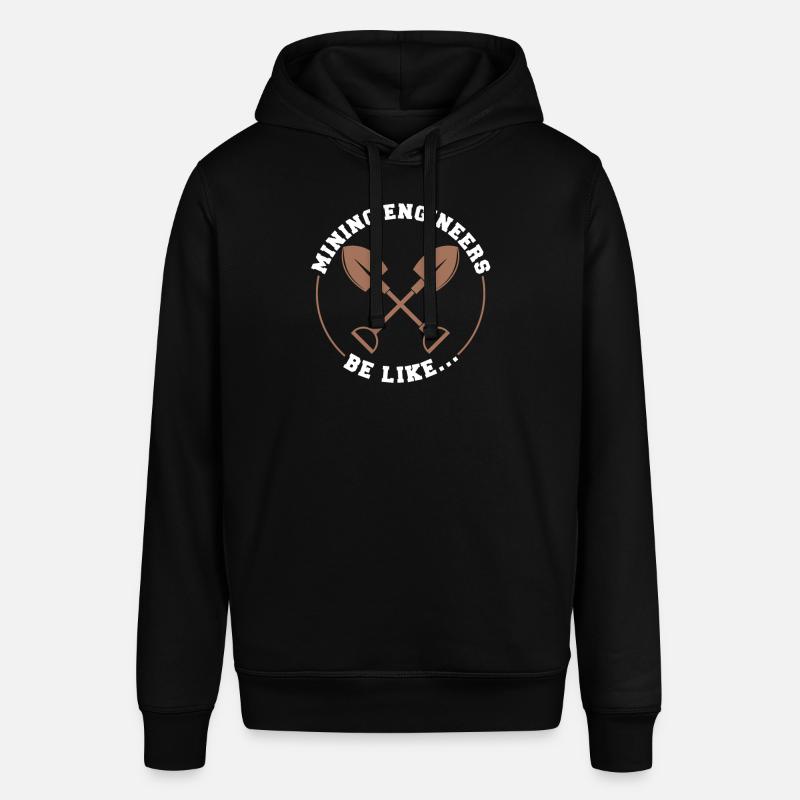Engineer Shovel Mining Engineer - Stanley/Stella SOUNDER Unisex Hoodie - black