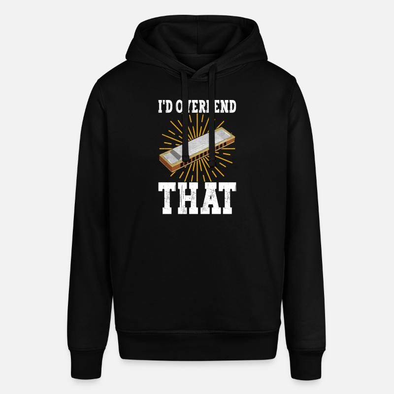Harmonica Harmonica - Stanley/Stella SOUNDER Unisex Hoodie - black