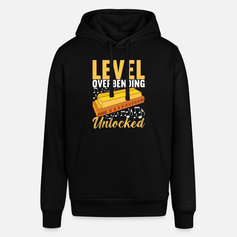 Harmonica Harmonica - Stanley/Stella SOUNDER Unisex Hoodie - black