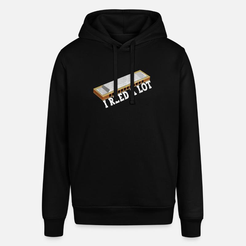 Harmonica Harmonica - Stanley/Stella SOUNDER Unisex Hoodie - black