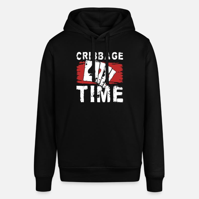 Cribbage Time Shirt Cadeau - Sweat à capuche SOUNDER Stanley/Stella Unisexe - noir