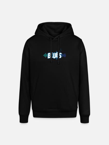 Blues Music Genre Trumpet Jazz - Stanley/Stella SOUNDER Unisex Hoodie - black