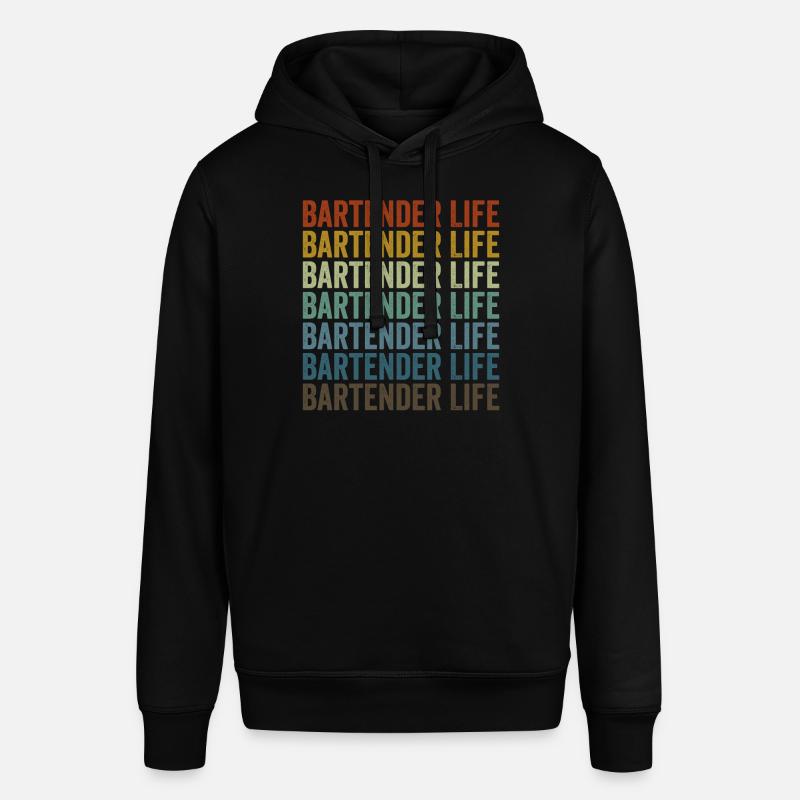 Bartend Life Bartending Bartending - Sweat à capuche SOUNDER Stanley/Stella Unisexe - noir