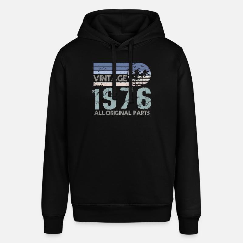 Edition Limitée 1976 Millésime - Sweat à capuche SOUNDER Stanley/Stella Unisexe - noir