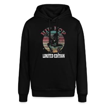 Tänzer Breakdance Bboy Oldschool - Stanley/Stella Unisex Hoodie SOUNDER - Schwarz - Vorne - Alina (178cm) & Michal (187cm)