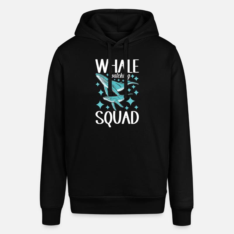 Observateurs de baleines - Sweat à capuche SOUNDER Stanley/Stella Unisexe - noir