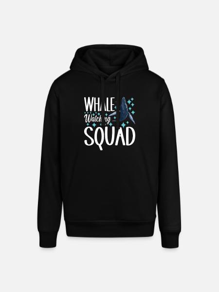 Whale Watchers - Stanley/Stella SOUNDER Unisex Hoodie - black