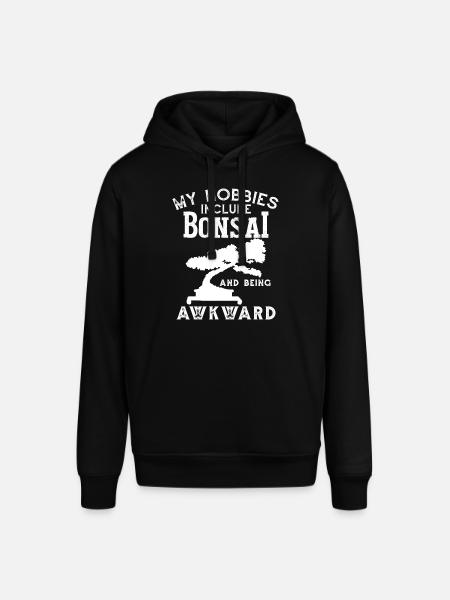 My Hobbies Include Bonsai - Stanley/Stella SOUNDER Unisex Hoodie - black