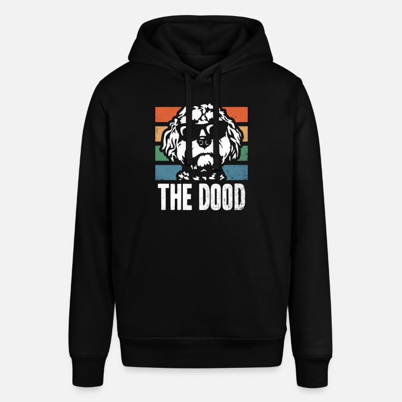 Le Dood Doodle Labradoodle Goldendoodle - Sweat à capuche SOUNDER Stanley/Stella Unisexe - noir