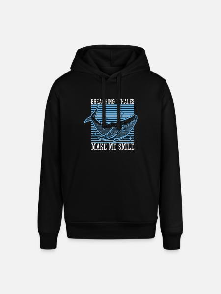 Whale Watchers - Stanley/Stella SOUNDER Unisex Hoodie - black