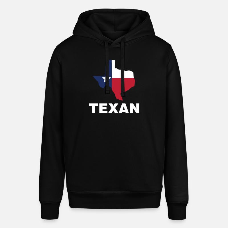 Texan Texas Pride Dictons Texan - Sweat à capuche SOUNDER Stanley/Stella Unisexe - noir