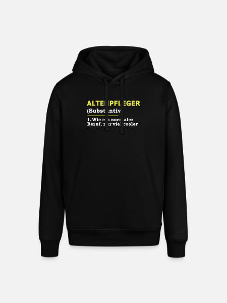 Altenpfleger - Stanley/Stella Unisex Hoodie SOUNDER - Schwarz